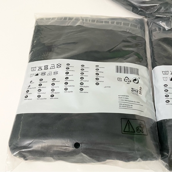 Lot of 3 Ikea Sanela Cushion Cover 50 X 50 cm - Picture 6 of 6